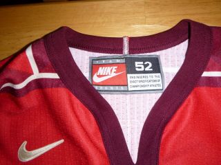 Vintage 1998 Nike Team Sports Sergei Fedorov Russia Hockey Jersey 52 ADULT 3