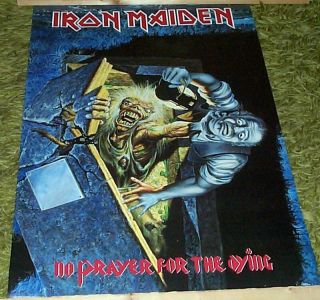 Iron Maiden No Fear Vintage 1990 Poster