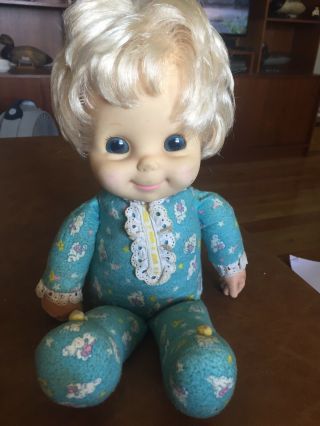 Mattel Baby Love Light Doll By Mattel - Ultra Rare & Vintage 1970
