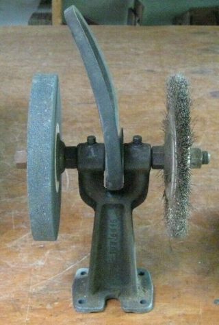Vintage Cast Iron Belt - Drive Tool - Craftsman Bench Grinder And Buffer