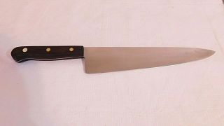 Vintage Chicago Cutlery Chef ' s Knife,  10 