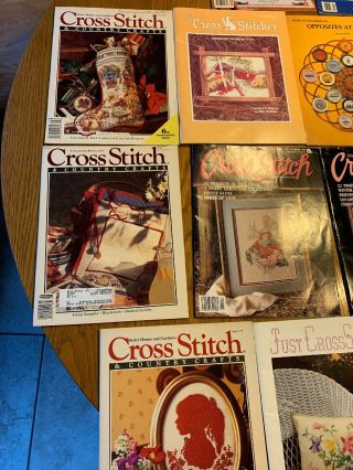 17 Vintage Cross Stitch Magazines For the Love of Cross Stitch And Country Craft 5