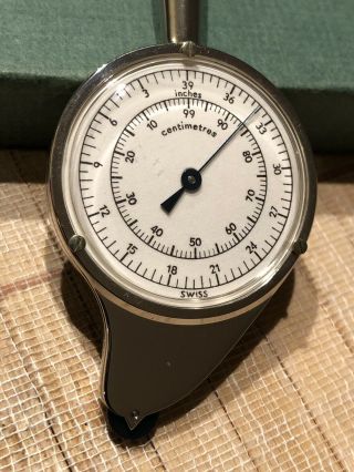Vintage Keuffel & Esser Opisometer Measuring Tool With Box Swiss 214/61