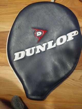 Vintage Dunlop Maxply Fort Wood Tennis Racquet Medium 4 5/8 Made in England Rare 8