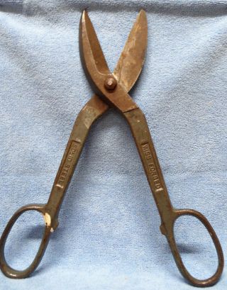 Vintage WISS Forged A - 9 Tin Snips 12 