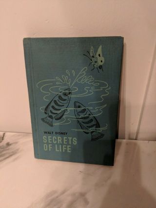 Walt Disney Secrets Of Life Vintage Book - A True Life Adventure