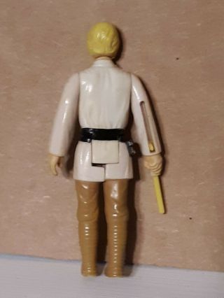 Vintage Star Wars Kenner Figure Luke Skywalker Farmboy 1977 1st 12 Real Saber 3