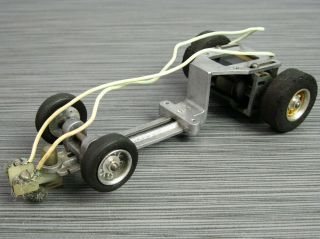 Slot Car Dynamic Sidewinder Chassis Pittman Dc - 706 Motor Vintage 1/24 Scale