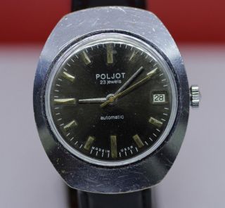 Poljot Automatic 23jewels Vintage Soviet Russian Ussr Watch Self - Winding