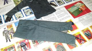 Vintage GI Joe Action Man Palitoy German Soldier Tunic Pants 1964 Crisp 3