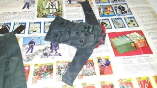 Vintage GI Joe Action Man Palitoy German Soldier Tunic Pants 1964 Crisp 4