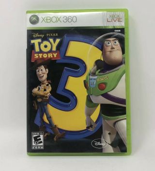 Vintage Toy Story 3 Microsoft Xbox 360 Complete