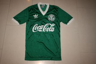 Vintage Palmeiras Soccer Club Brazil Cup Adidas Jersey S Mens Made In Brazil Coc