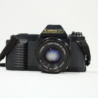 Vintage Canon T50 35mm Film Camera W/ Canon Fd Lens 544