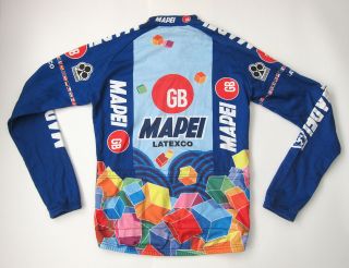 Colnago team Mapei GB long sleeve vintage cycling jersey L rapha 2