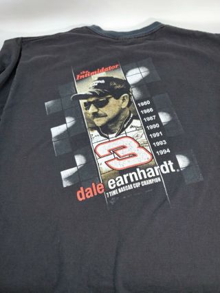 Vintage Dale Earnhardt 7x Winston Cup Champion Nascar Racing Mens T - Shirt Xl 90s
