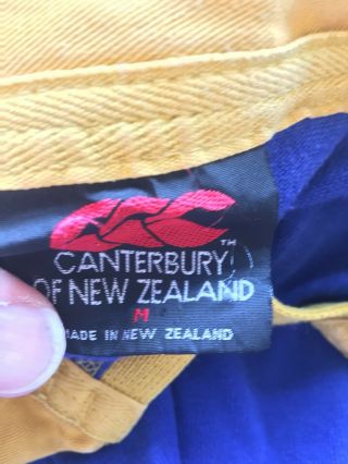 Vintage Rare Otago 1998 - 00 Rugby Union Home Jersey Shirt Medium Mens Canterbury 3
