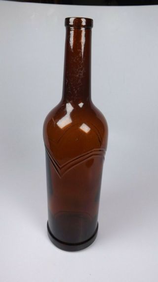 Vintage The Christian Brothers Brown Wine Bottle Napa California 4/5 Quart