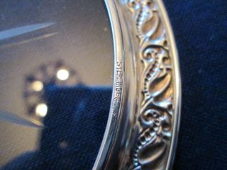 WINE COASTER Vintage WEBSTER Co REED BARTON sterling 925 silver 6505 pattern EX 6