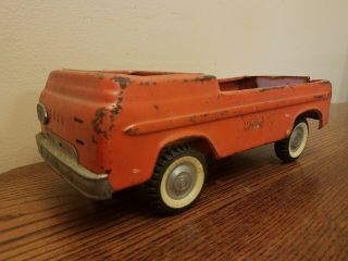 Vintage Nylint U - Haul Ford Pick Up Truck Pressed Steel Toy 1950s For Parts/resto