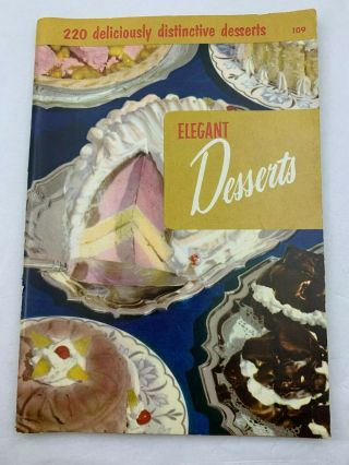 4 Culinary Arts Institute Cookbook Vintage 1950 ' s Desserts Salad Kay Lovelace 2