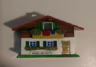 Vintage Ges.  Gesch Hansel And Gretel Plastic Mini House Picture Viewer Germany