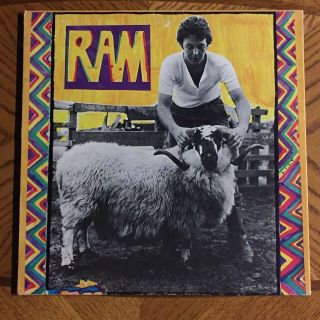Vintage 1971 Album “ram” By Paul And Linda Mccartney - Apple Records Smas - 3375
