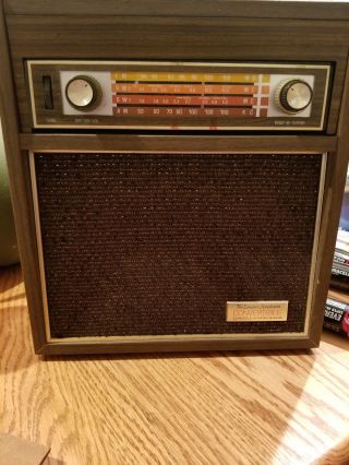 Vintage Longines Symphonette Convertible Console 4 Band Radio Lsr 400