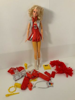 Vintage Barbie Clone Starr Doll Orig Outfit & Fashion Accessories Mattel 1980