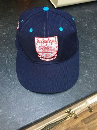 Vintage Arsenal Snapback Cap Late 80’s Early 90’s Gunners