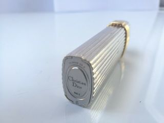 Vintage Lighter Christian Dior gold plated Swiss Made 2