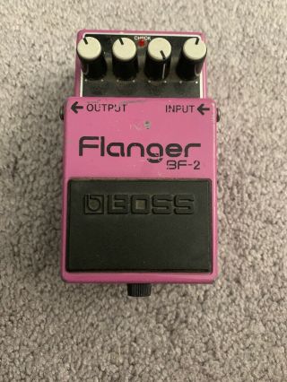 Boss Bf - 2 Flanger Guitar Effects Vintage 90s