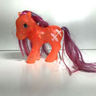 Rare Vintage My Little Pony G1 Glow N´show Brightglow - Glow In Dark
