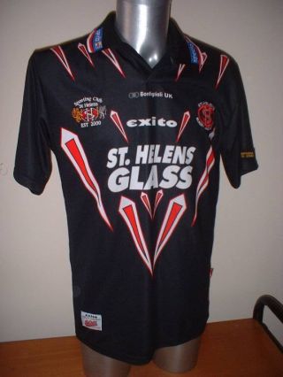 St Helens Exito Champions Adult Xl Rugby League Shirt Jersey Top Vintage Old
