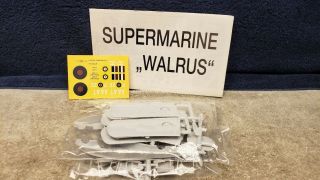 Vintage Smer Supermarine Walrus Mk.  2 Plane Model Kit 1:48 Scale Boxed 2