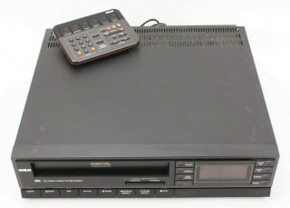 Vintage Rca Vpt490 Hq Vhs Vcr Video Recorder Player W/ Remote &