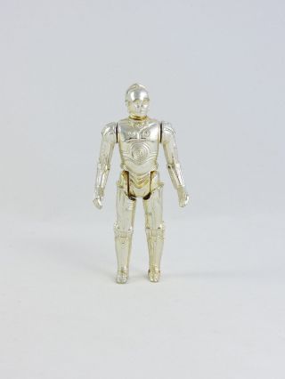 See - Threepio C - 3po Figure Star Wars 1977 Kenner 3 - Line Hong Kong Vintage Droid