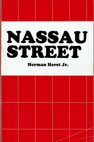Vintage 1988 Nassau Street By Herman Herst Jr.