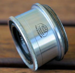 Vintage Ross London Resolux 5cm F/ 3.  5 Enlarging Lens - M39 Screw Mount