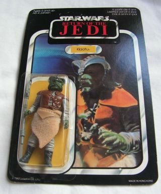 Vintage 1983 Palitoy Star Wars Rotj Klaatu 65bk Return Of The Jedi Mip Up
