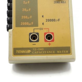 Vintage Digital Tenma 72 - 040 Capacitance Meter Only 4