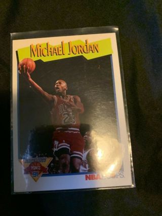 Vintage Michael Jordan Basketball Card Pre Owned Nba Hoops 1991