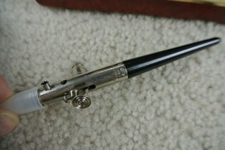 Vintage Thayer & Chandler Black Artist ' s Air Brush with Extra Nozzles in Case 5