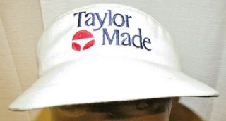 Vintage Taylormade Golf Hat Usa Made Visor Texace Sunblocker Pro Golfer Hat Vgc