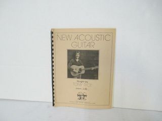 Vtg 1983 Acoustic Guitar Tony Rice Bluegrass Lesson 1 - 6 Homespun Tapes