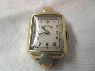 Vintage Watch Lady Elgin 650 Keystone 14k Gf 19 Jewel