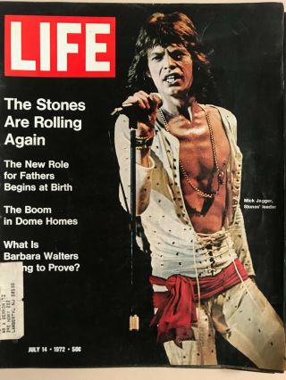 2 Vintage 1972 1985 MICK Jagger Rolling Stones LIFE Magazines CLASSICS 2