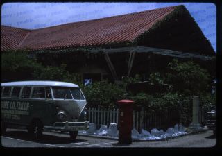 (033) Vintage 1964 35mm Slide Photo - Hong Kong - Peak Cafe