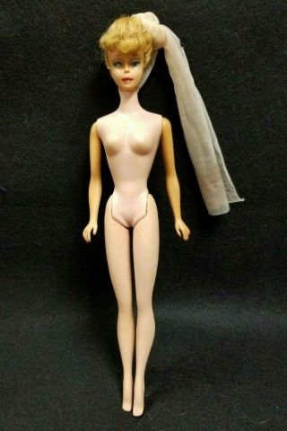 Vintage Mattel 5 Blond Ponytail Barbie