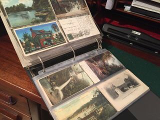 Philadelphia Pa.  Post Cards Over 250 In Binder Vintage Antique